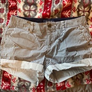 old navy everyday shorts with stripes